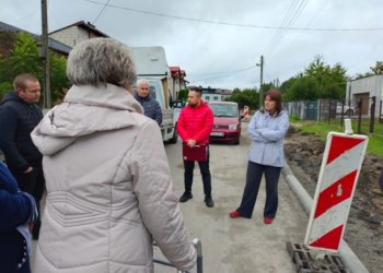Mieszkańcy remontowanej Gołębiej nie chcą zawężenia drogi