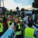 Protest przeciwko projektom CPK.