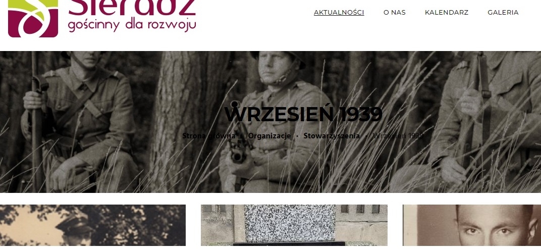Historia września 1939 roku na miejskim portalu Sieradza 1 Historia września 1939 roku na miejskim portalu Sieradza