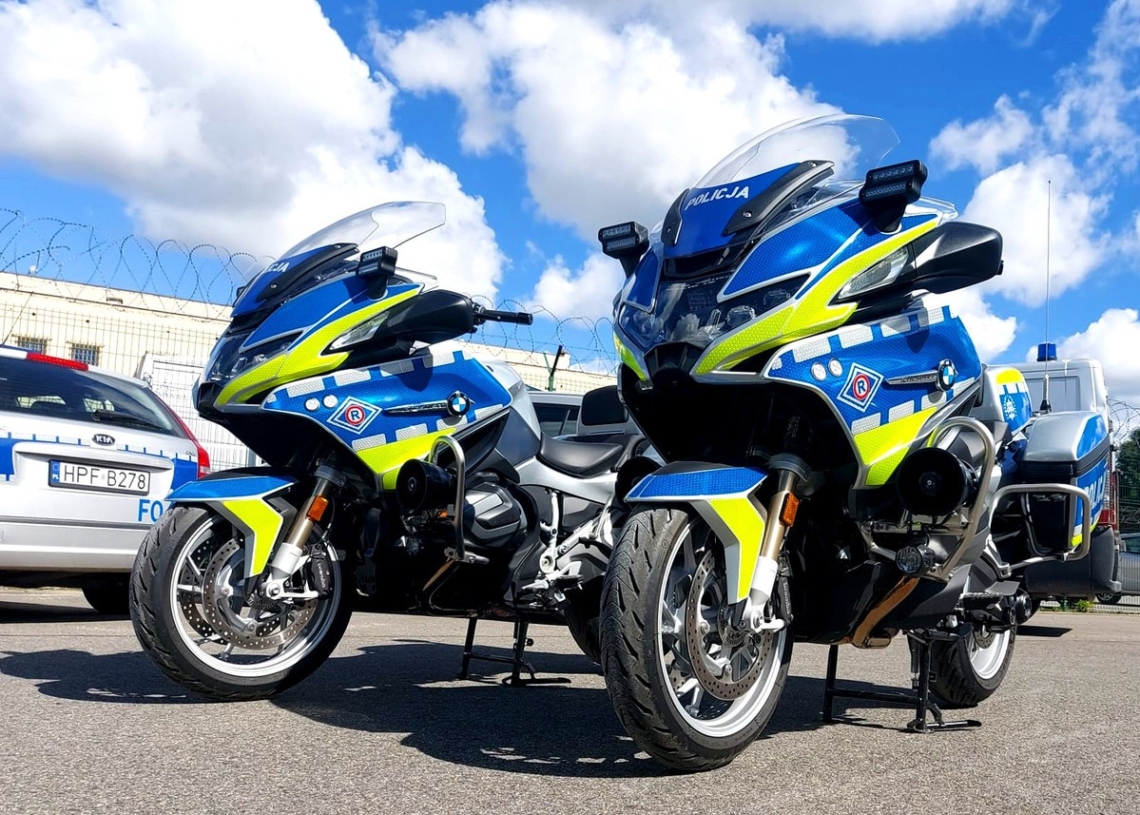 Nowe motocykle BMW w piotrkowskiej policji. Mają być postrachem piratów drogowych
