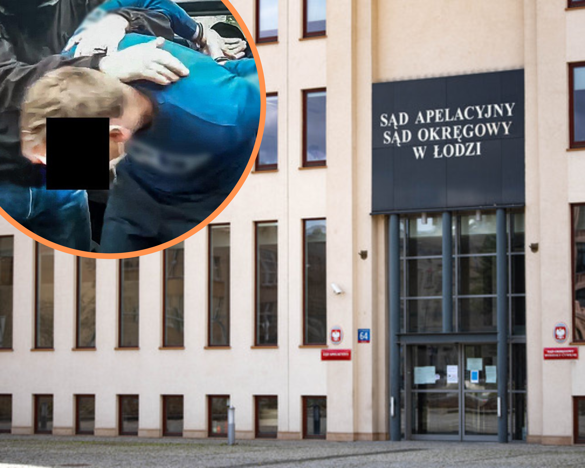 Wyrok dla porywacza dziecka z Wielunia. 25-letni Kamil Ś. dłużej posiedzi w więzieniu