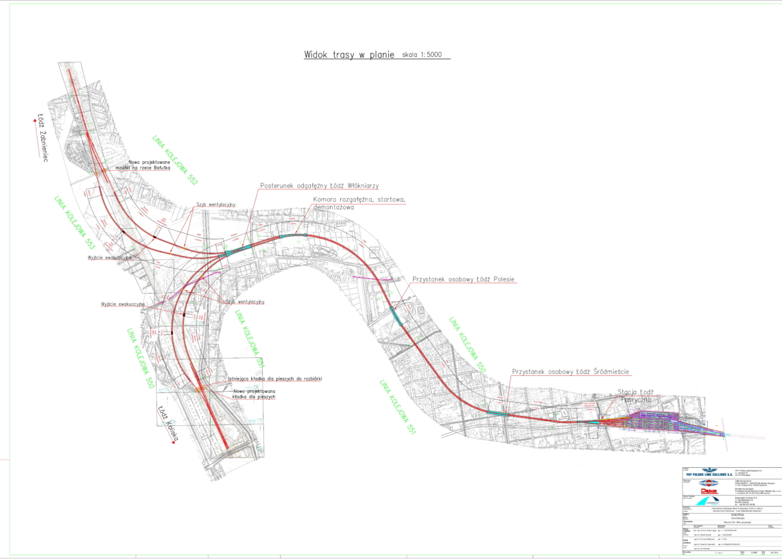 Plan tunelu średnicowego
