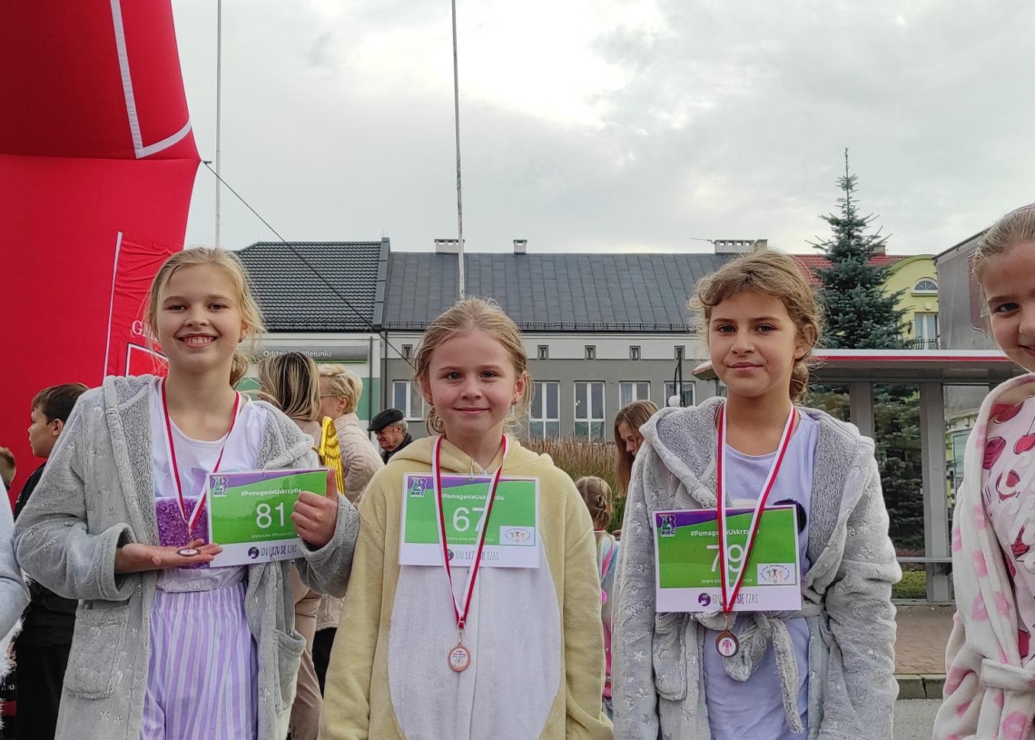 Charytatywny bieg w piżamach po raz drugi w Wieluniu 