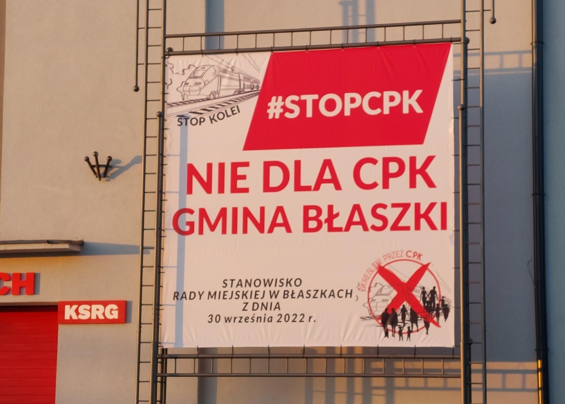 Konsultacje ws. Kolei Dużych Prędkości w Błaszkach