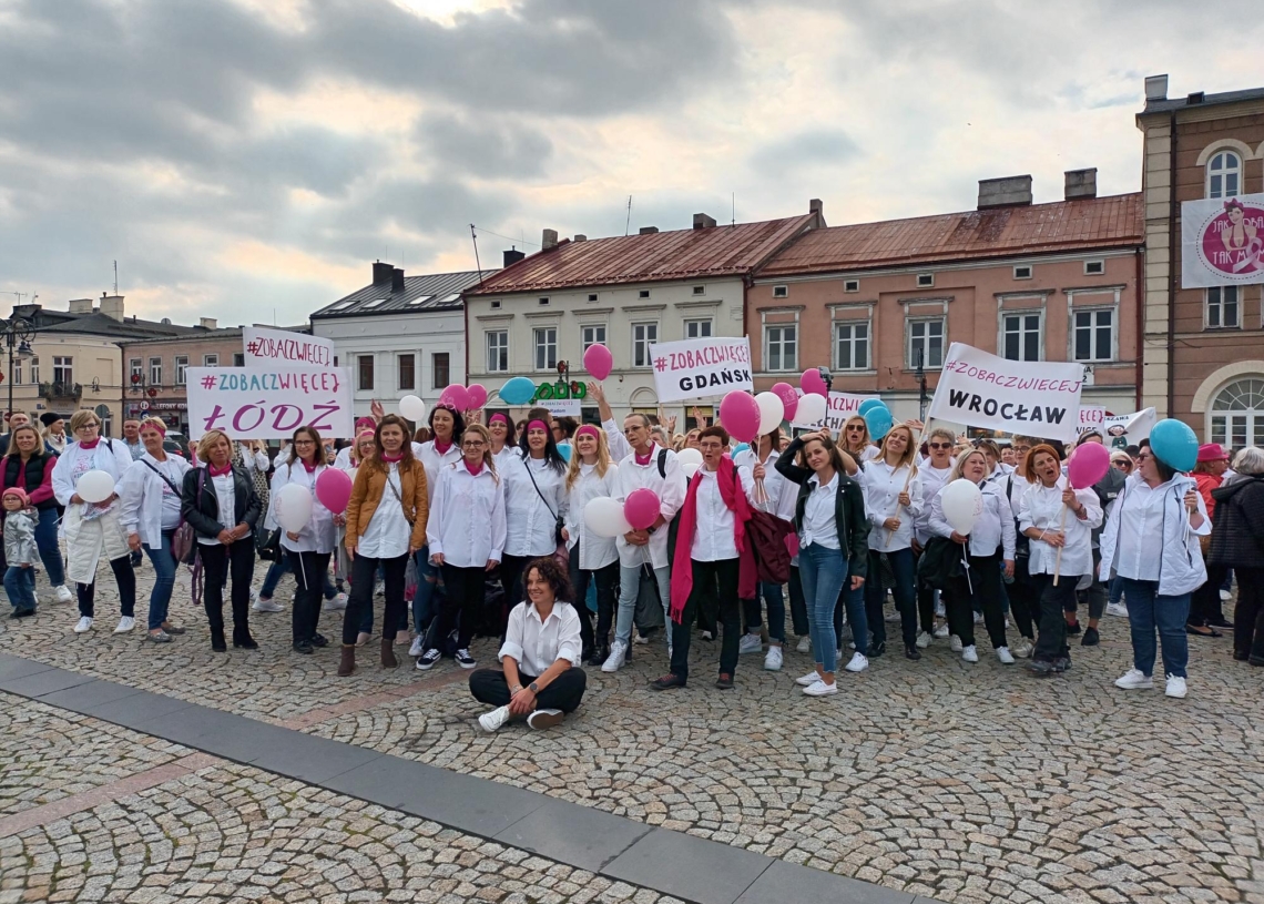 Marsz w Skierniewicach pod hasłem „Jak dbam, tak mam”