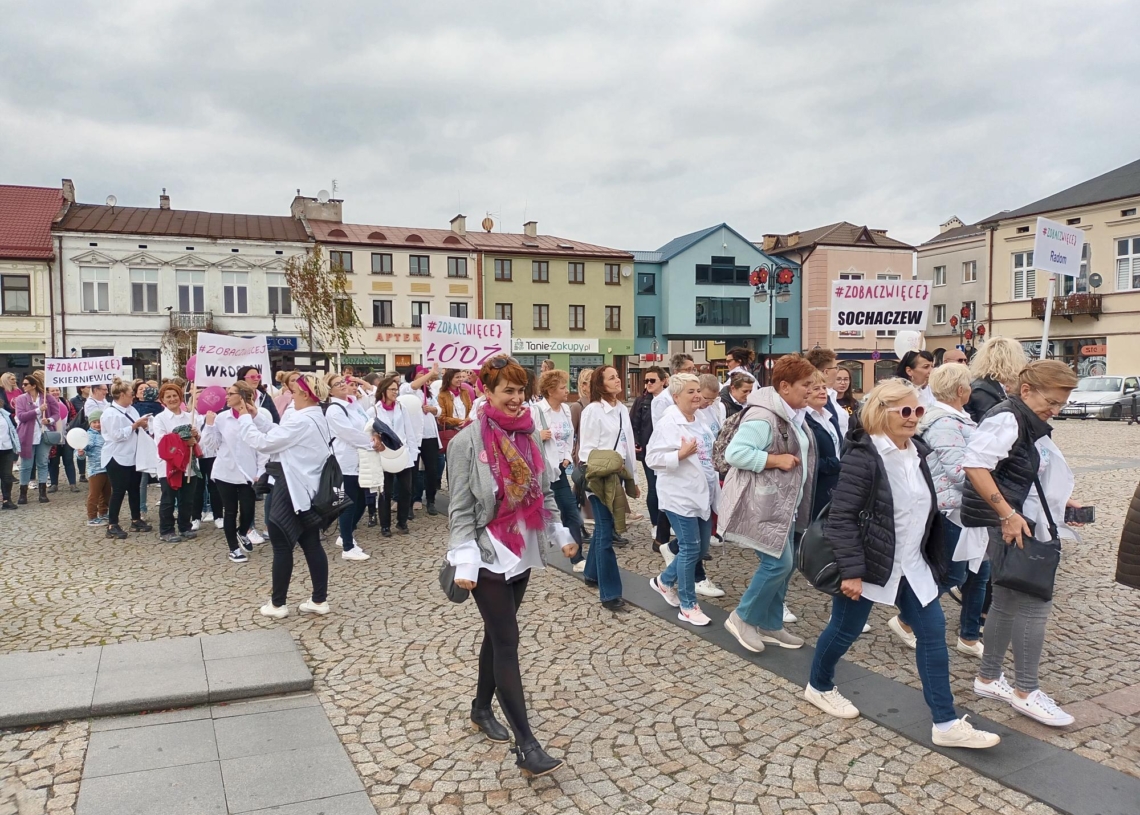 Marsz w Skierniewicach pod hasłem „Jak dbam, tak mam”