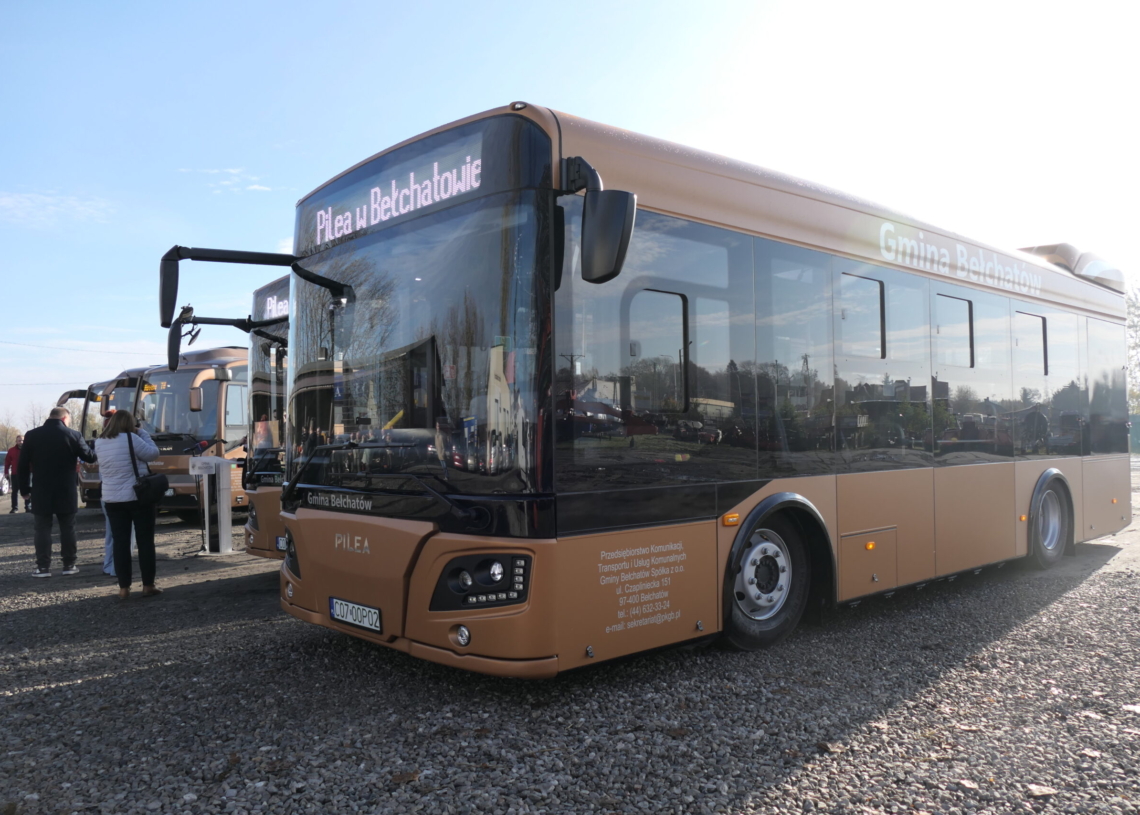 Gmina Bełchatów kupiła 2 autobusy elektryczne
