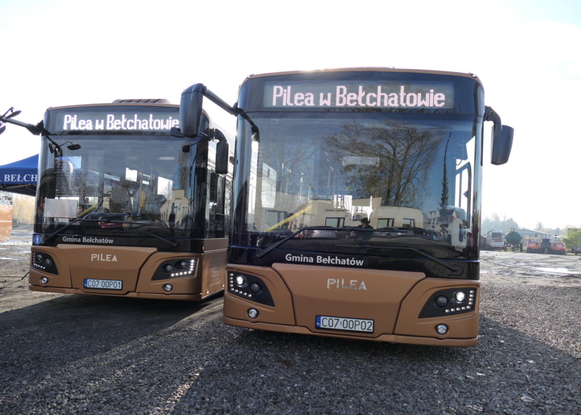 Gmina Bełchatów kupiła 2 autobusy elektryczne