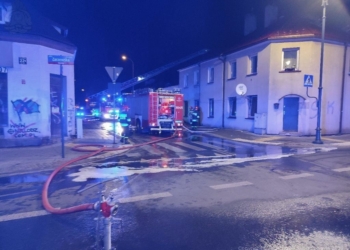 Pożar na Zarzewskiej
