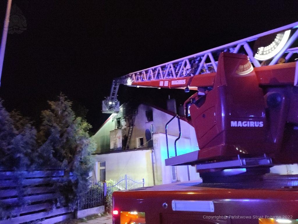 Pożar na Zarzewskiej