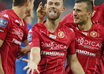 Kristoffer Normann Hansen nie jest już piłkarzem Widzewa