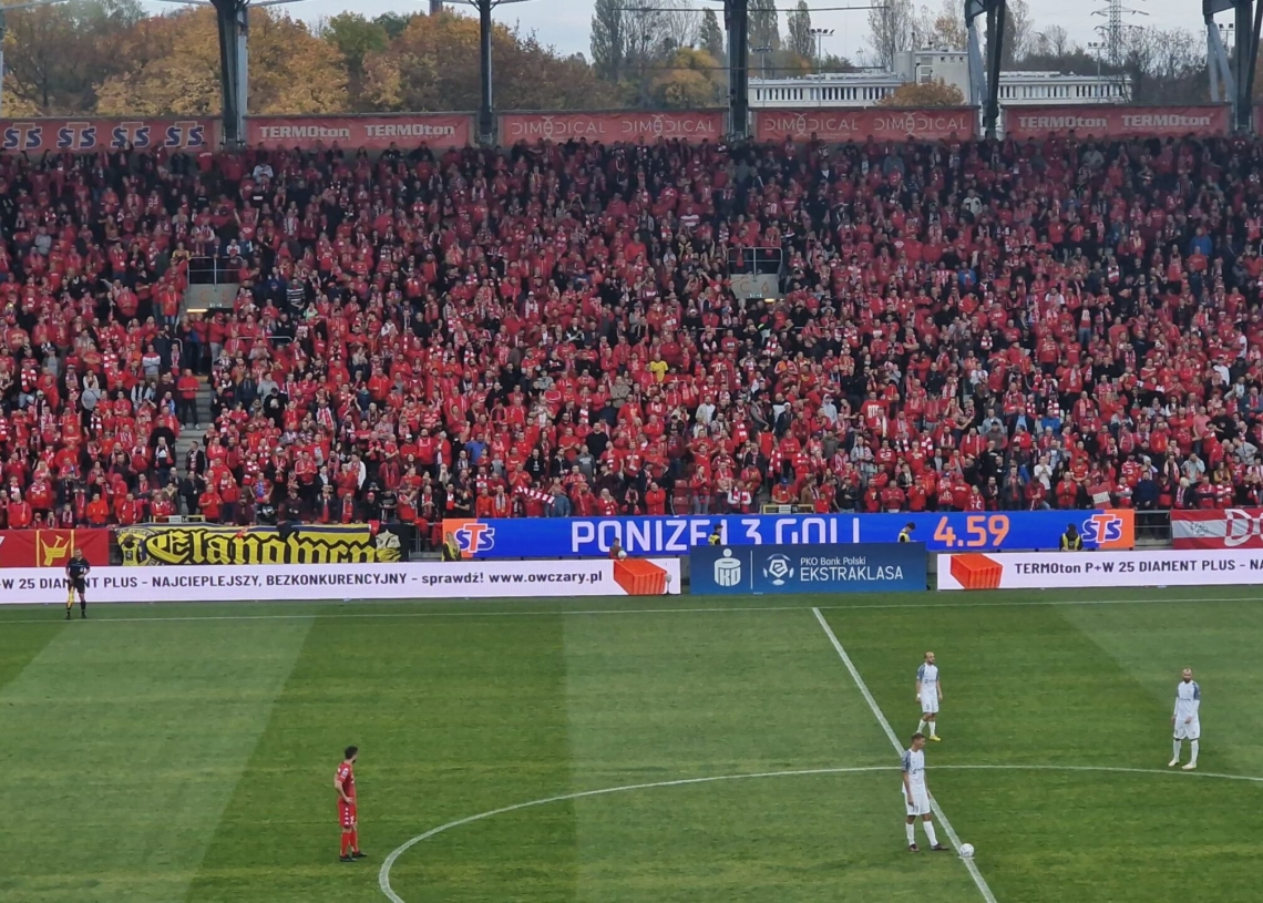 Widzew znów wygrywa. Karny Kreuzrieglera i piękny gol Hanouska [ZDJĘCIA]
