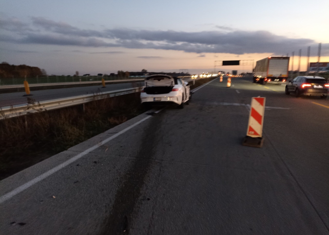 Wypadek na A1