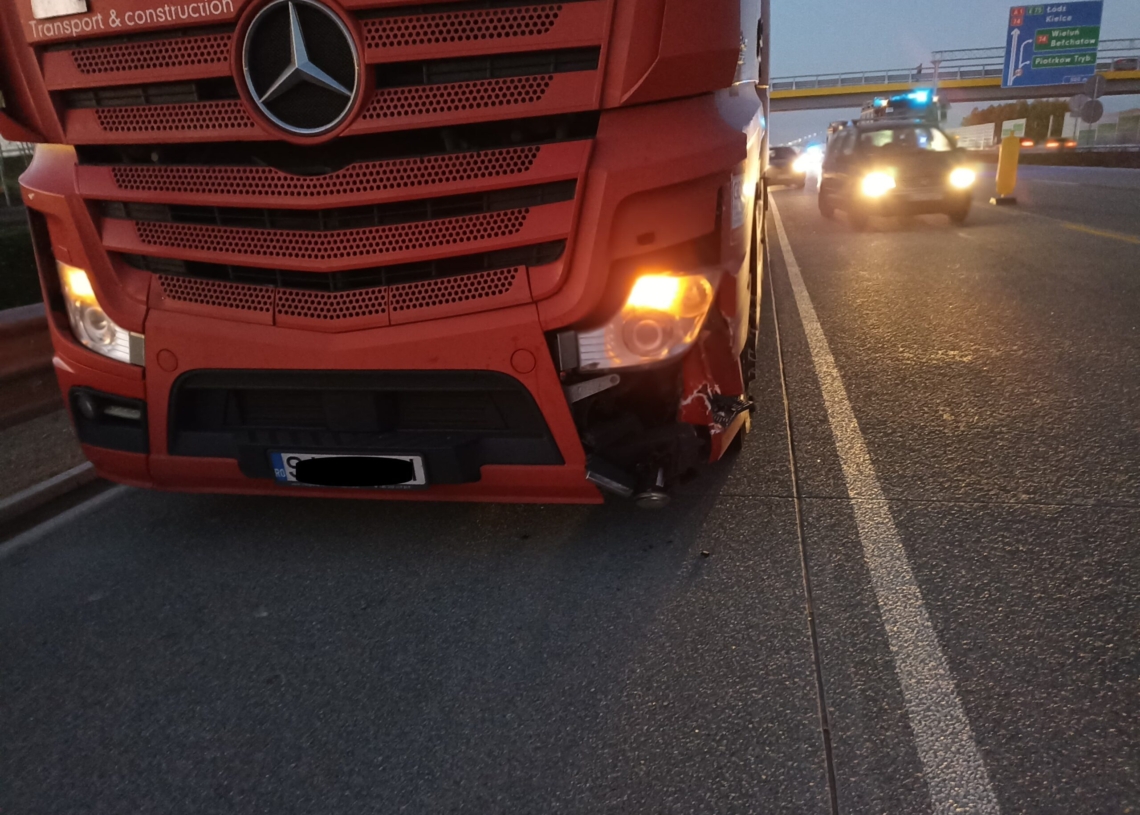 Wypadek na A1