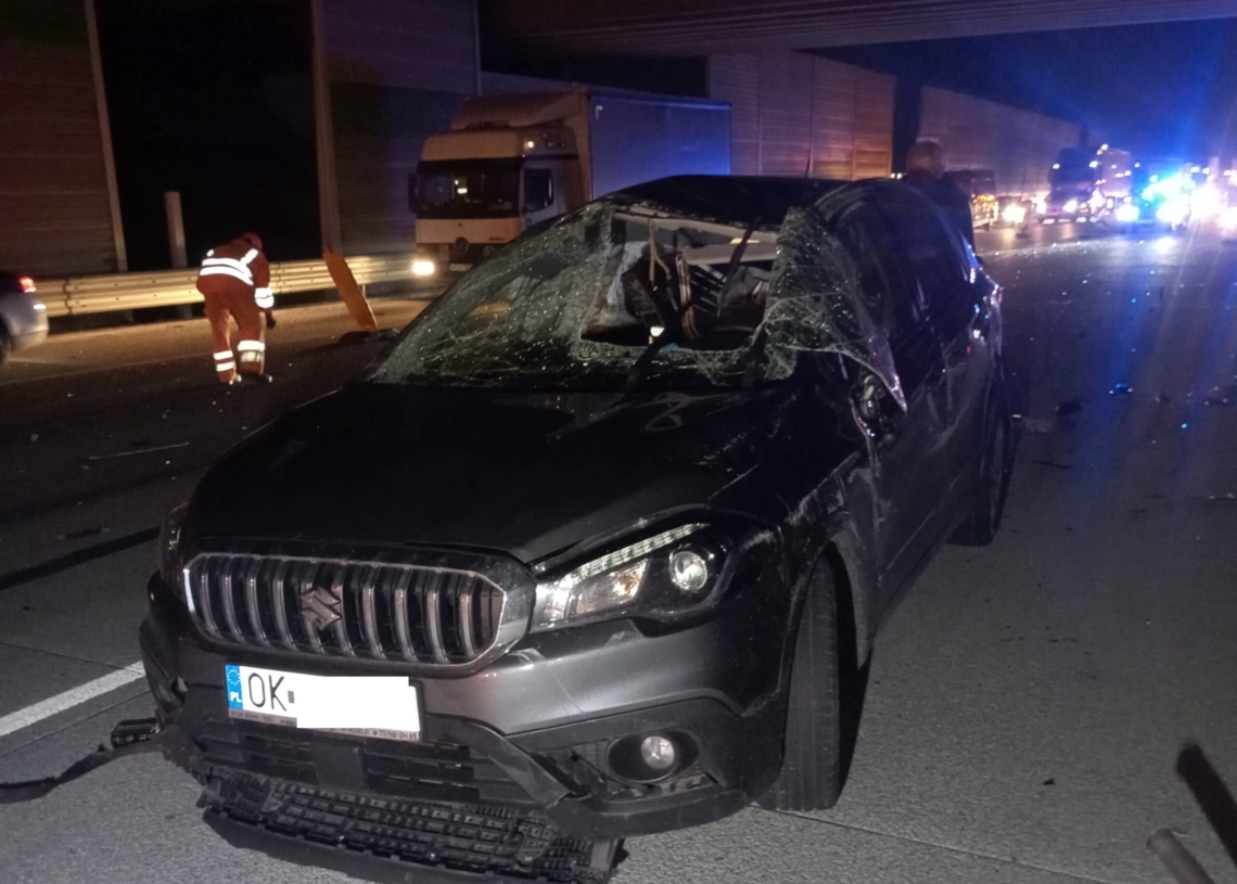 Wypadek na A1
