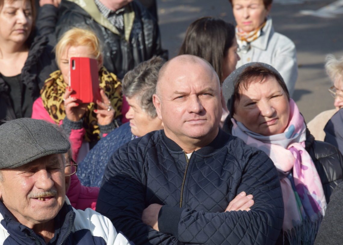 Protest przeciwko podwyżce stawek czynszów w Sieradzu