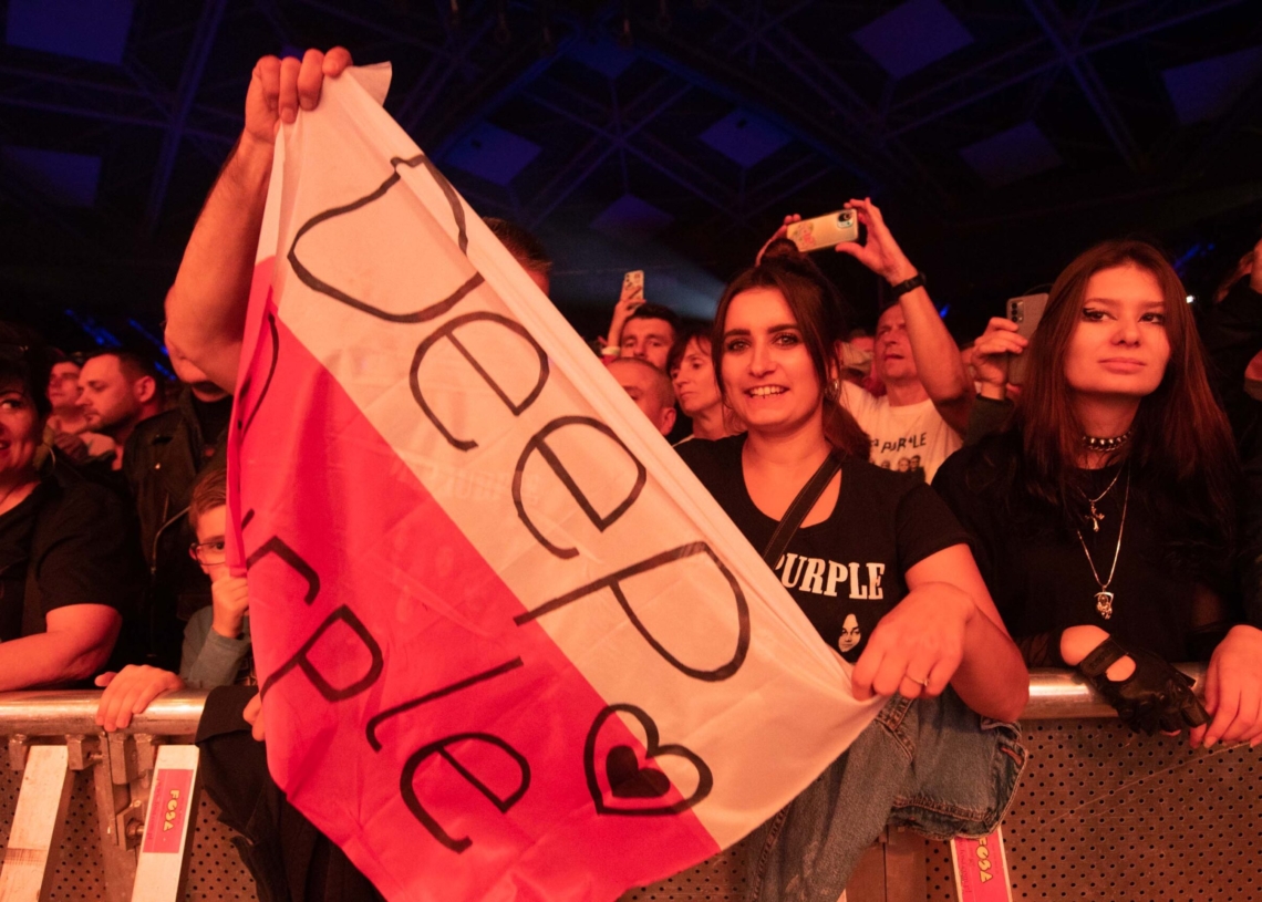 Koncert Deep Purple w Łodzi