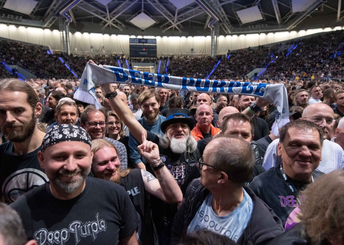 Koncert Deep Purple w Łodzi