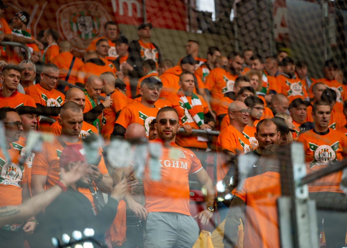 Widzew Łódź – Zagłębie Lubin na trybunach. Tak dopingowali kibice [ZDJĘCIA]