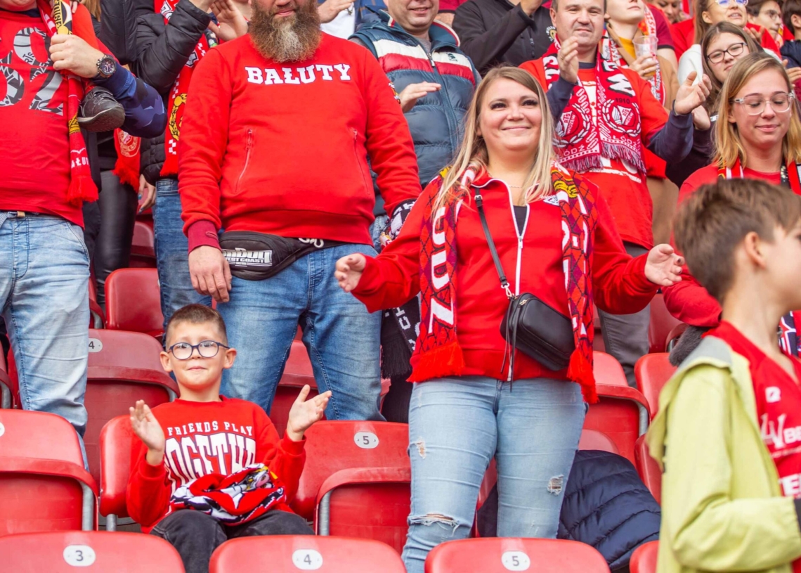 Widzew Łódź – Zagłębie Lubin na trybunach. Tak dopingowali kibice [ZDJĘCIA]