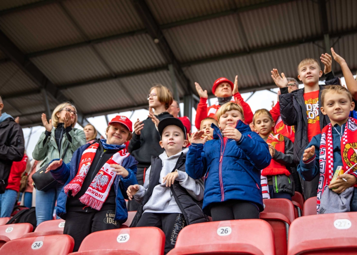 Widzew Łódź – Zagłębie Lubin na trybunach. Tak dopingowali kibice [ZDJĘCIA]