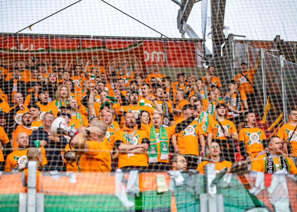 Widzew Łódź – Zagłębie Lubin na trybunach. Tak dopingowali kibice [ZDJĘCIA]