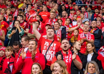 Widzew Łódź – Zagłębie Lubin na trybunach. Tak dopingowali kibice [ZDJĘCIA]