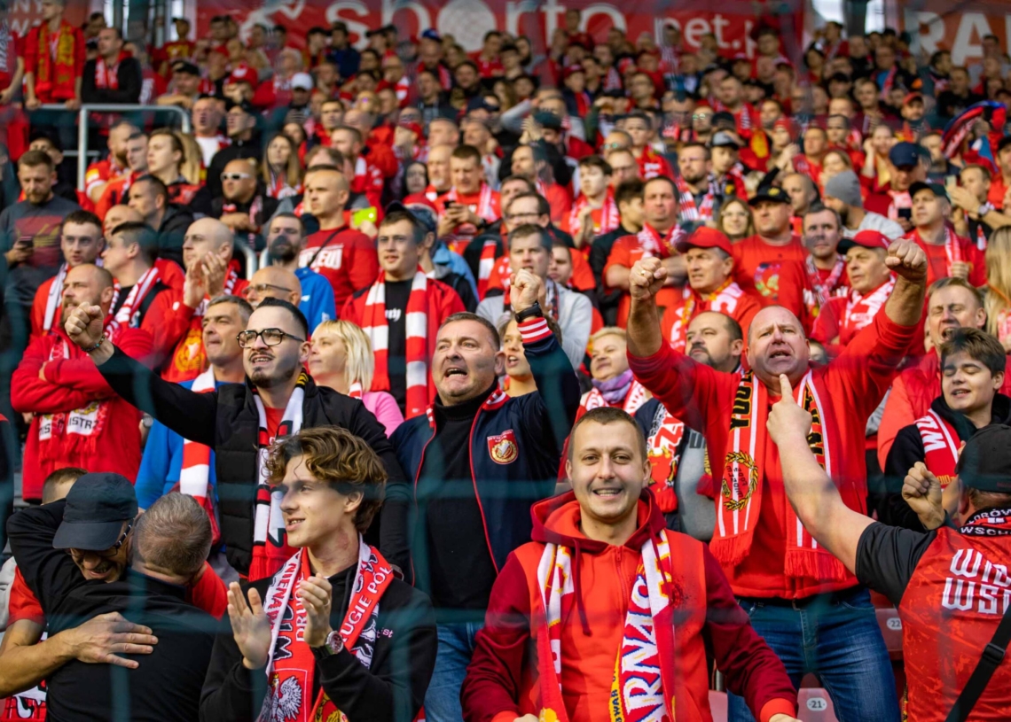 Widzew Łódź – Zagłębie Lubin na trybunach. Tak dopingowali kibice [ZDJĘCIA]