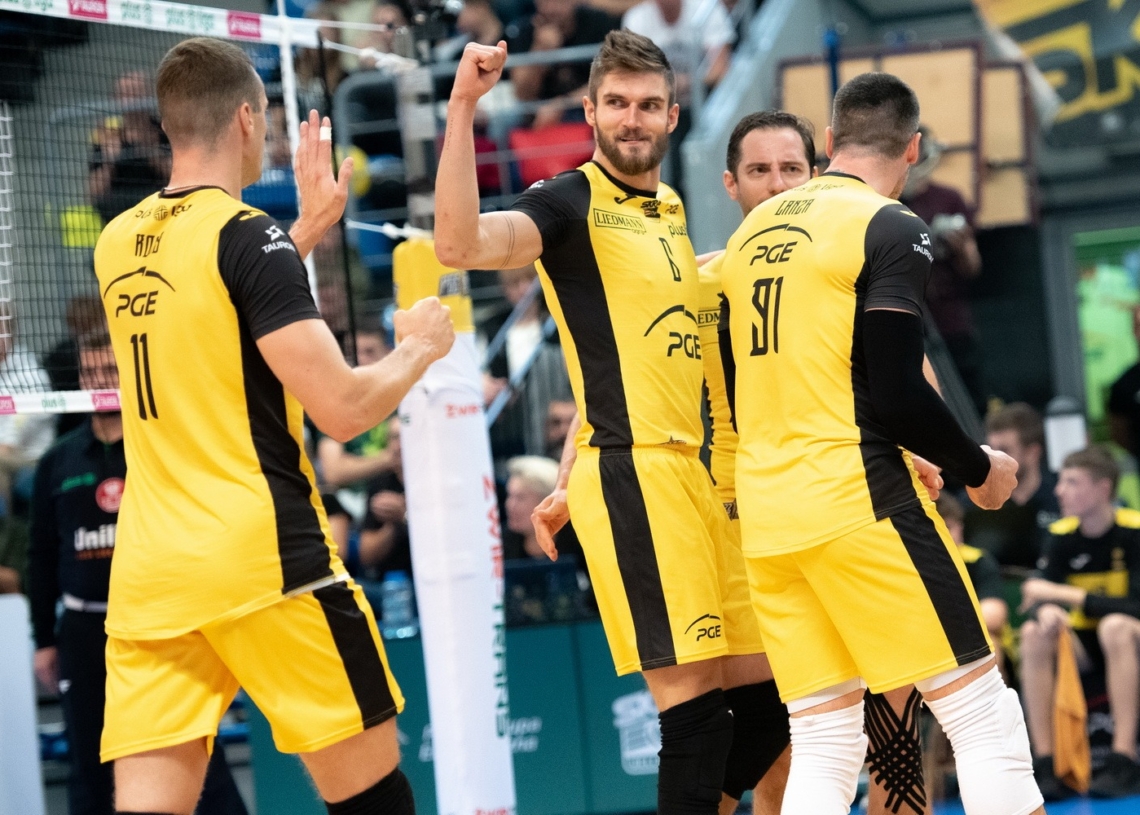 PGE Skra Bełchatów wygrała z Treflem Gdańsk