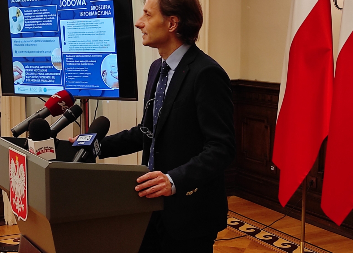Rezerwy jodku potasu – 3,5 mln tabletek na województwo łódzkie