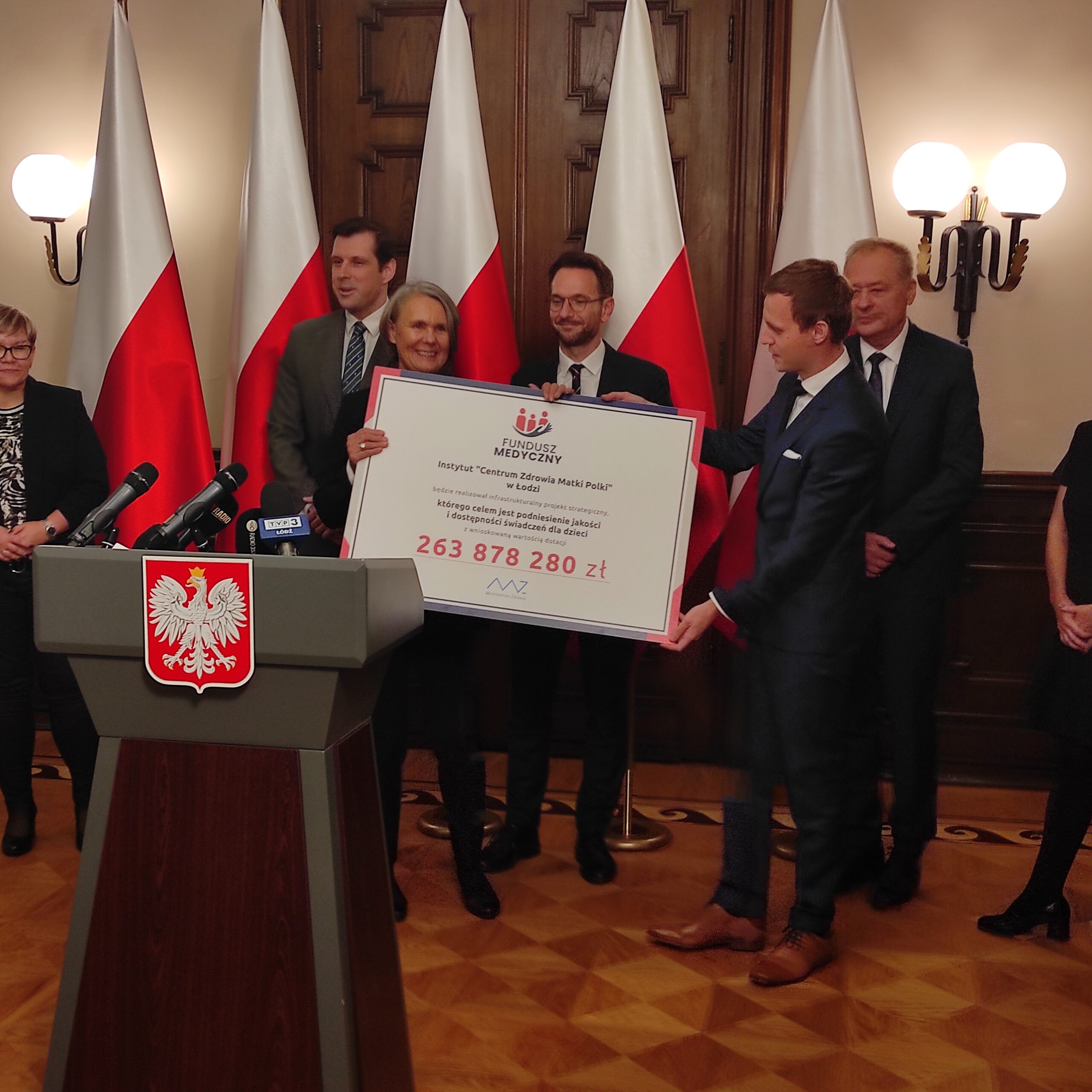 Dotację z Funduszu Medycznego otrzyma ICZMP i CSK