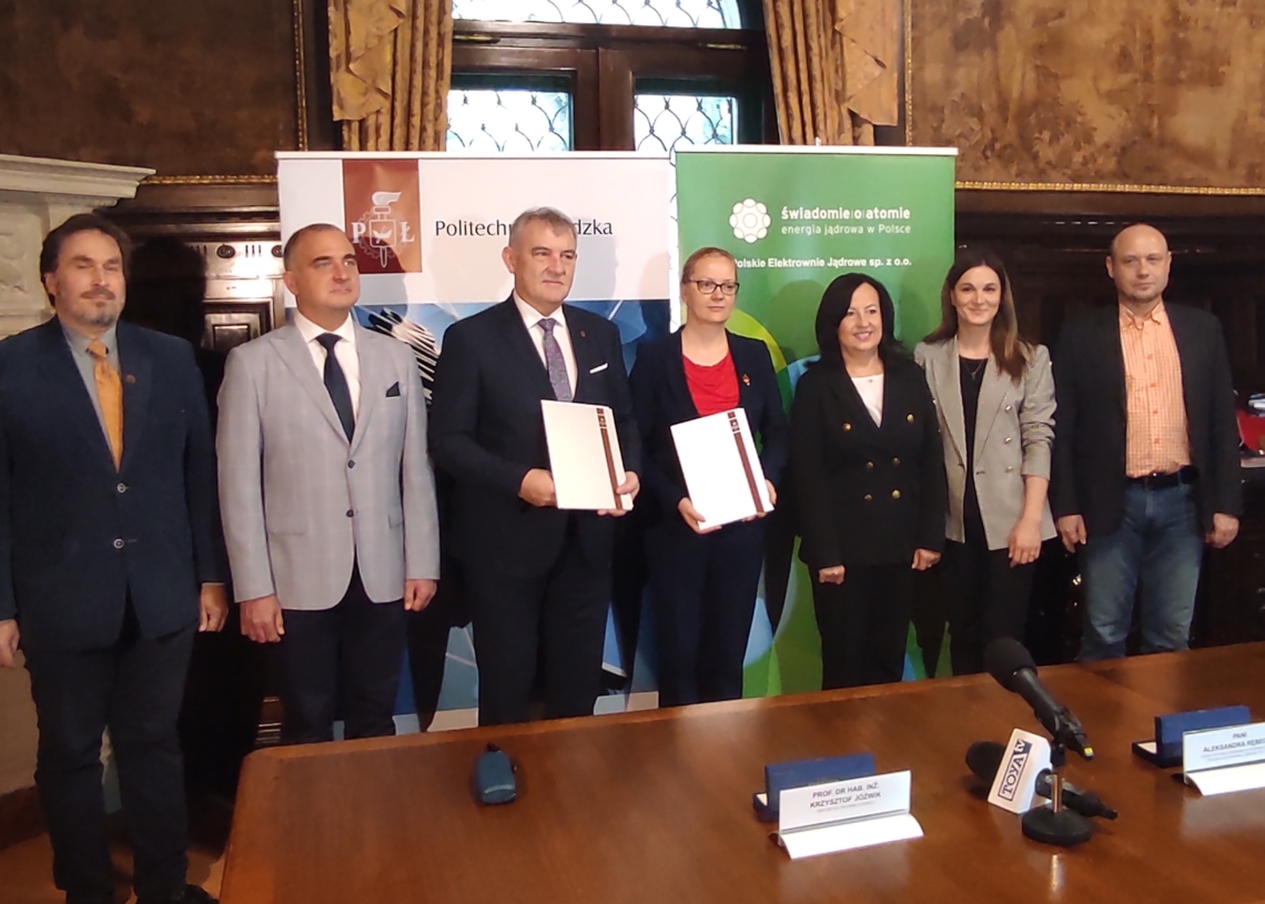 Politechnika Łódzka będzie współpracować z Polskimi Elektrowniami Jądrowymi