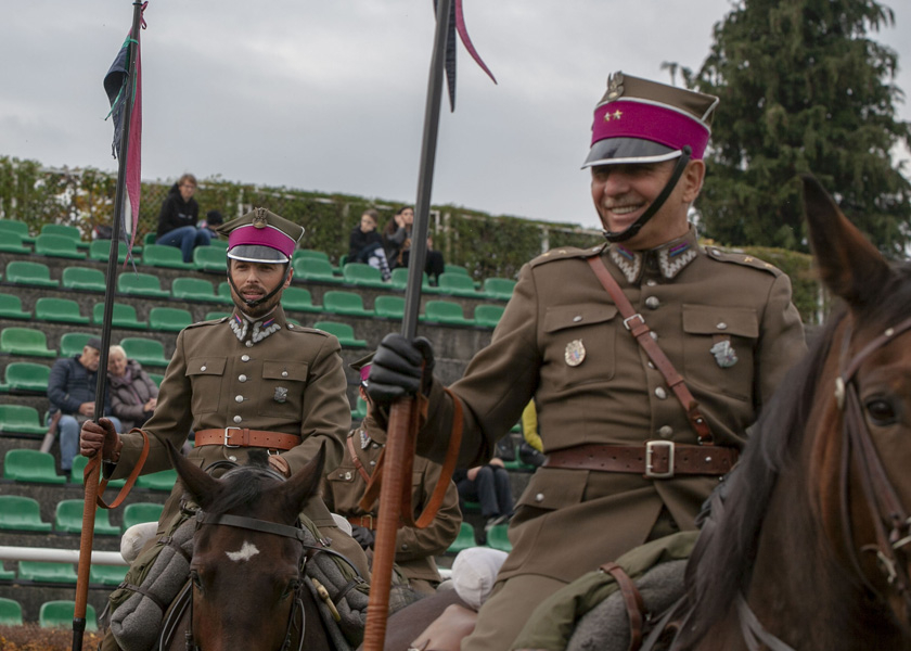 Hubertus jeździecki w Stadzie Ogierów w Bogusławicach