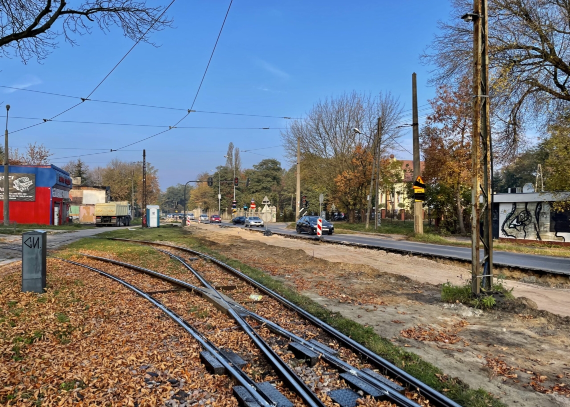 Modernizacja Aleksandrowskiej. Prace trwają już 99 dni