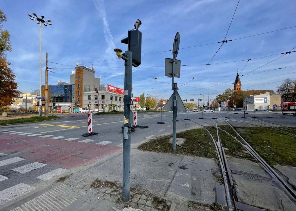 Nowa organizacja ruchu na Dąbrowie
