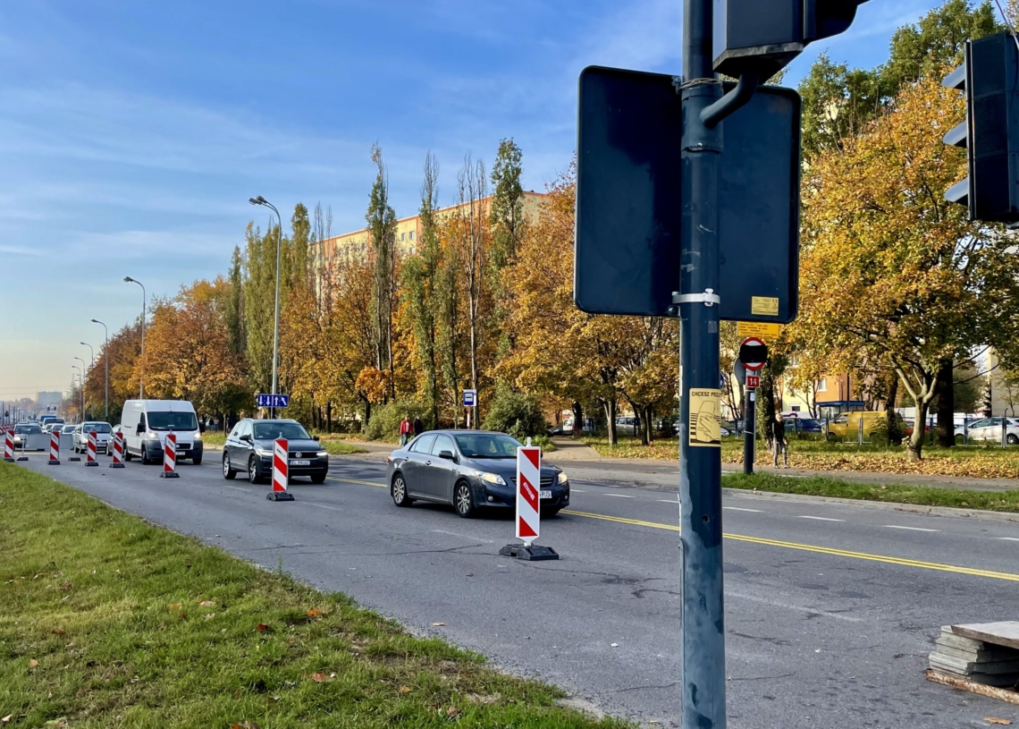 Nowa organizacja ruchu na Dąbrowie