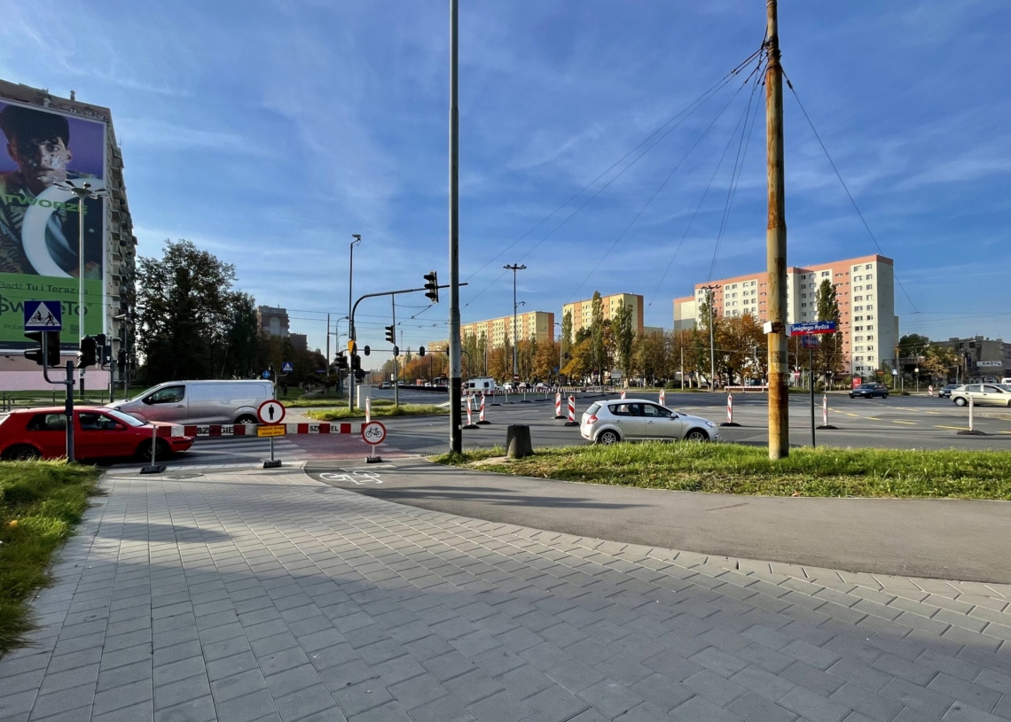 Nowa organizacja ruchu na Dąbrowie
