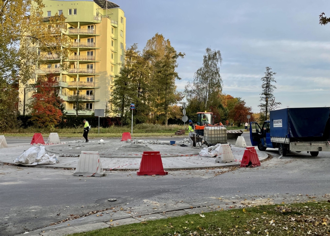 Modernizacja Aleksandrowskiej. Prace trwają już 99 dni