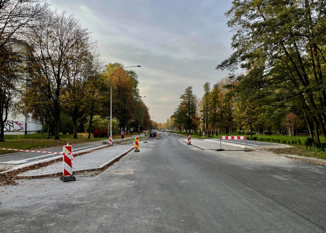 Modernizacja Aleksandrowskiej. Prace trwają już 99 dni