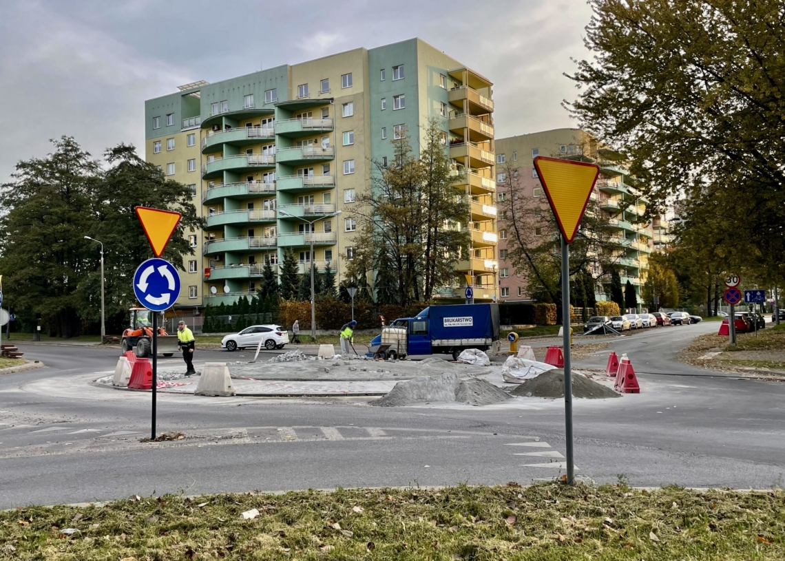 Modernizacja Aleksandrowskiej. Prace trwają już 99 dni