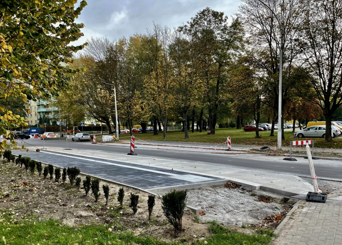 Modernizacja Aleksandrowskiej. Prace trwają już 99 dni