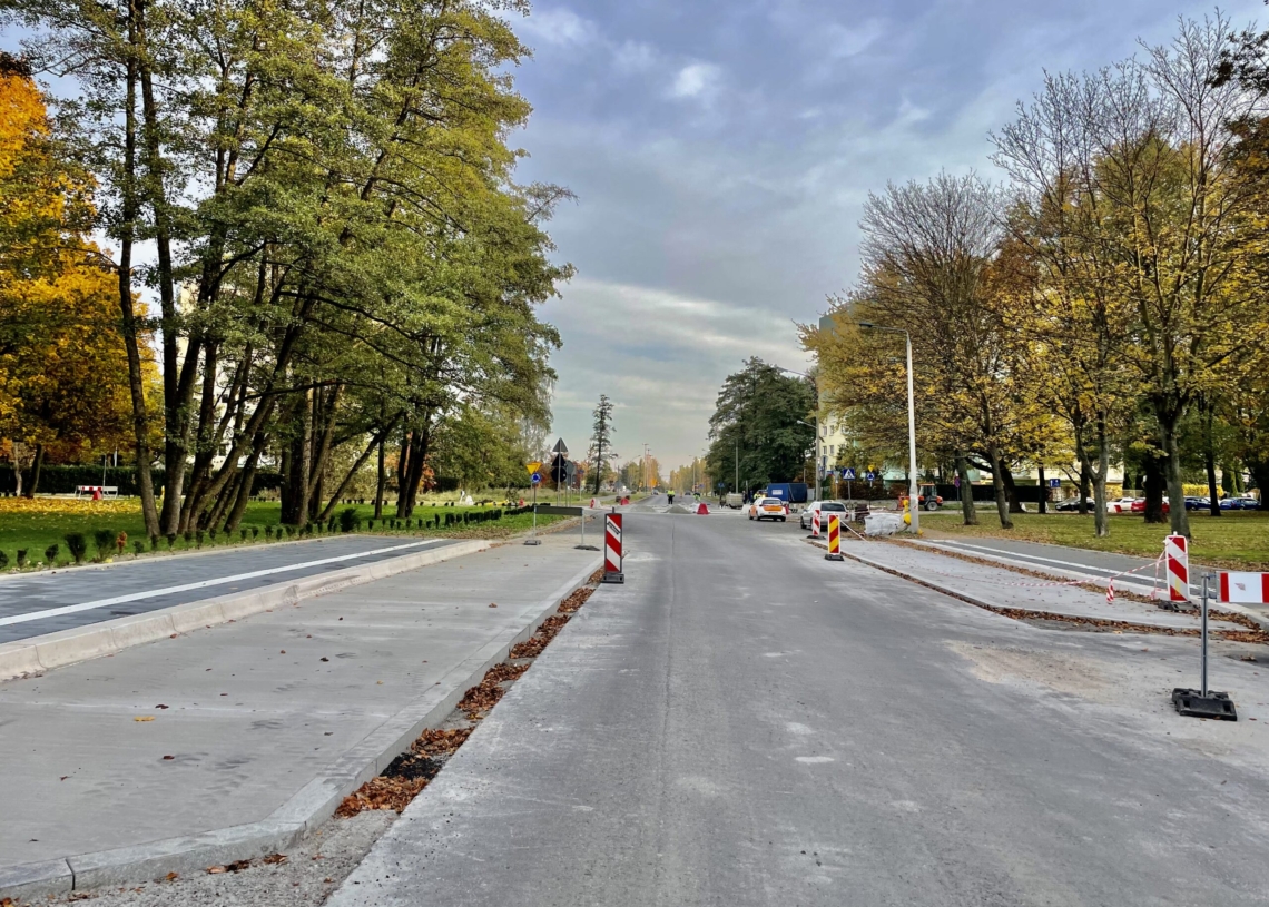 Modernizacja Aleksandrowskiej. Prace trwają już 99 dni