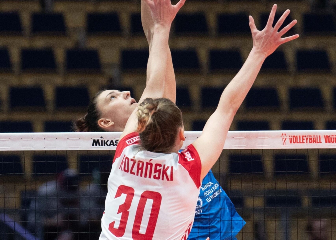 Polskie siatkarki przegrały z Serbkami 0:3 w łódzkiej Atlas Arenie