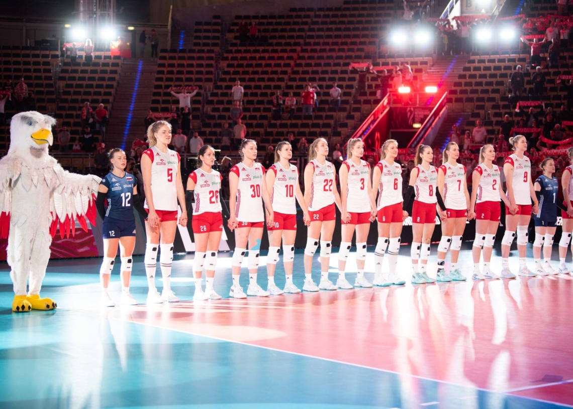 Polskie siatkarki przegrały z Serbkami 0:3 w łódzkiej Atlas Arenie