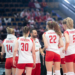 Polskie siatkarki przegrały z Serbkami 0:3 w łódzkiej Atlas Arenie