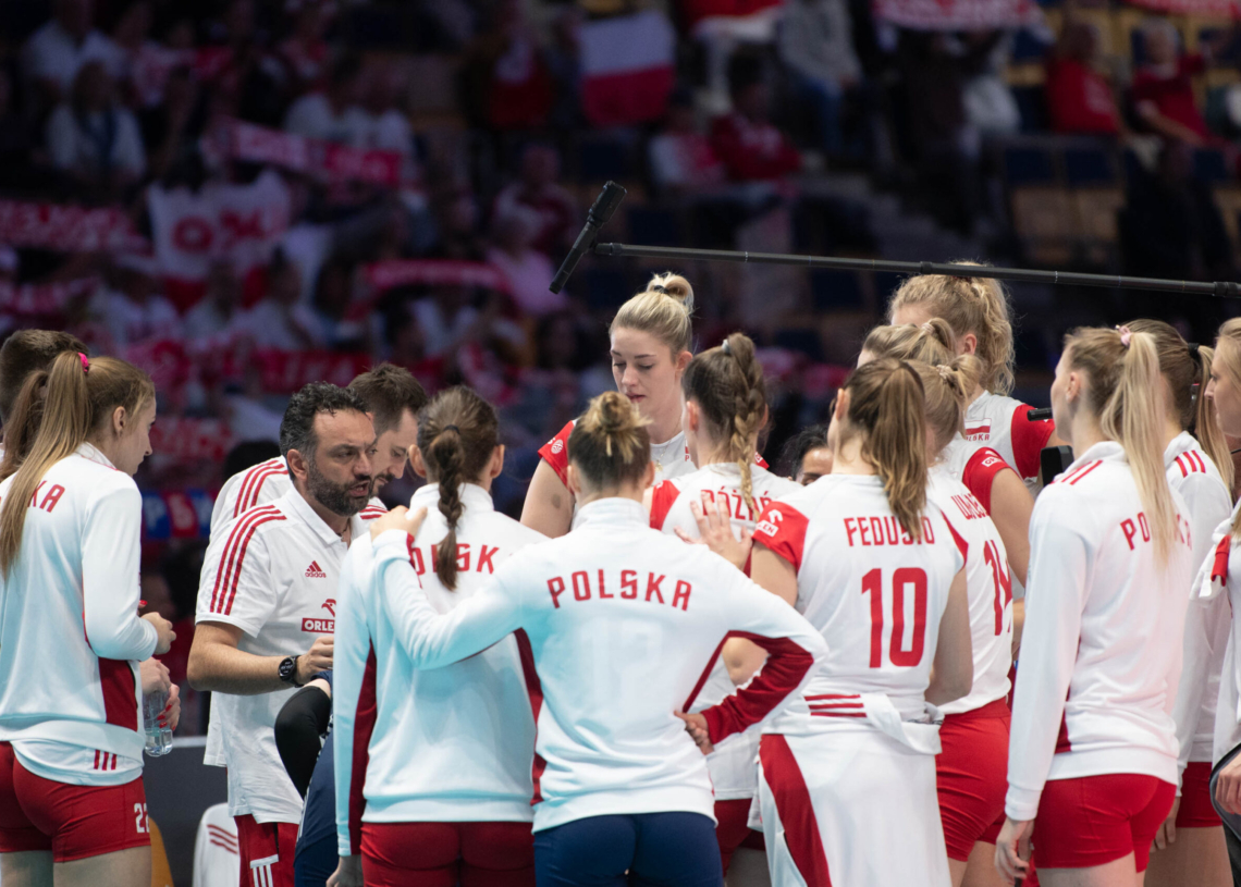Polskie siatkarki przegrały z Serbkami 0:3 w łódzkiej Atlas Arenie