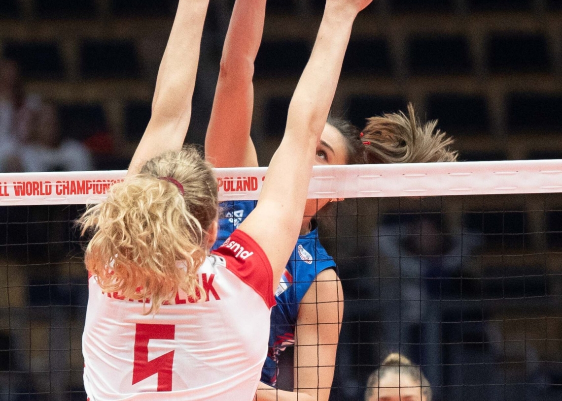 Polskie siatkarki przegrały z Serbkami 0:3 w łódzkiej Atlas Arenie