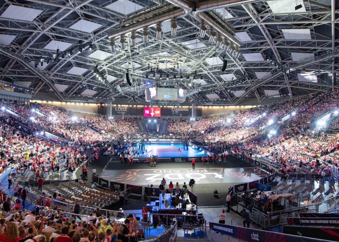 Kibice podczas meczu Polska-Kanada