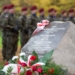 Odsloniecie w Lesniczowce Chrzemce pomnika upamietniajacego zolnierzy KWP.6 scaled