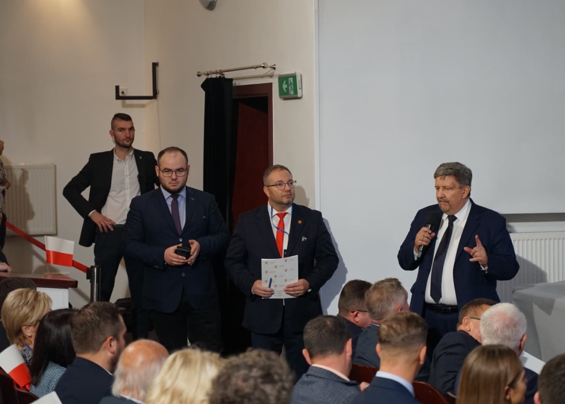 Prezes PIS Jarosław Kaczyński w Sieradzu